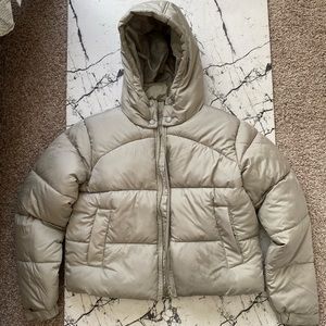NWT Sage Puffer Coat